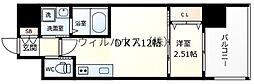 テラ浅香山 1DKの間取図画像