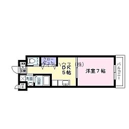 マイステージ 1DKの間取図画像