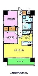 グレイスガーデン三国ヶ丘 2LDKの間取図画像