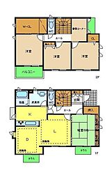 ＤＡＩＫＥＮＮ　ＨＩＬＬＳ 4LDKの間取り