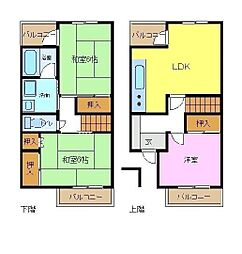 メゾン・リベルテ 3LDKの間取図画像