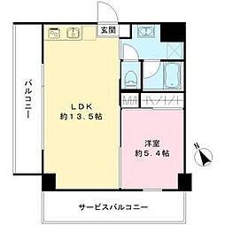 グランリーオ 1LDKの間取図画像