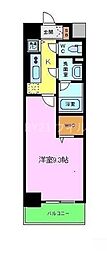 Future一条 1Kの間取図画像