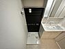 洗面：室内洗濯機置き場！