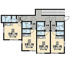 ユナイト屏風浦ニースの杜の間取図画像