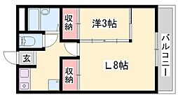間取図画像 1DK