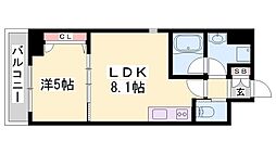 ベラ・ルーナ 1LDKの間取図画像