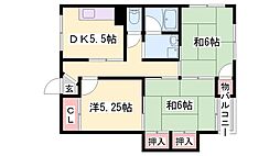 タクミビル 3DKの間取図画像