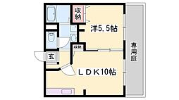 ハイツ田園 1階/-