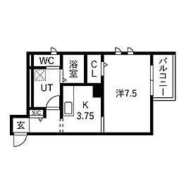 (仮称)西新町PJ 2階/-