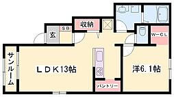 サンリット福崎II 1階/-