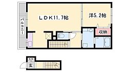 アンソレイユIII 2階/-