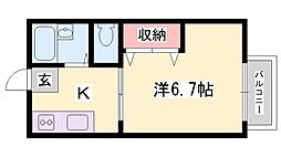 ハイツしらさぎ B棟 2階