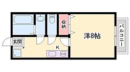 ハイツイワサキ 2階/-