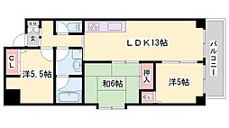 BLUE-S 3LDKの間取図画像