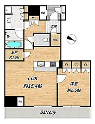 間取図画像 1SLDK