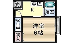 間取図画像 1K