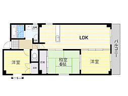 間取図画像 3LDK
