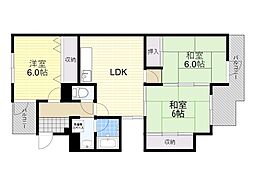 マンション・アメニティ 3LDKの間取図画像