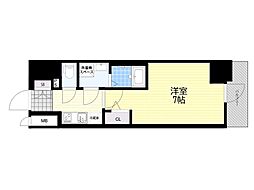 ファーストフィオーレ川西プリモ 1Kの間取図画像