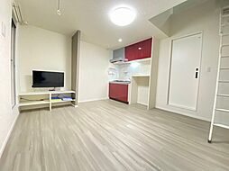 阪急宝塚本線 三国駅 徒歩22分の賃貸アパート 2階ワンルームのリビング/ダイニング