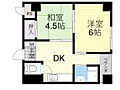 大洋マンション4階5.4万円