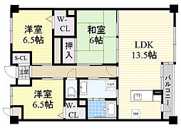 間取図画像 3LDK