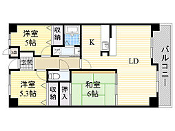 間取図画像 3LDK