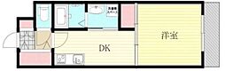 間取図画像 1DK
