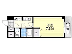 E-Gate 1Kの間取図画像