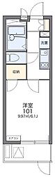 レオパレス三津屋北2 1Kの間取図画像