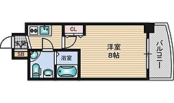 SEST新大阪 1Kの間取図画像