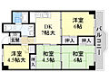 阪急東茨木白川高層住宅5号棟5階7.2万円