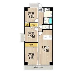 間取図画像 3LDK