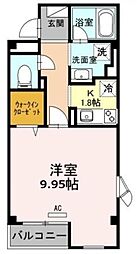 間取図画像 1K