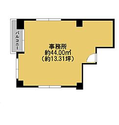 東海ビル上本町の間取図画像