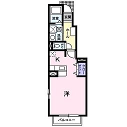 サンシャイン ワンルームの間取図画像