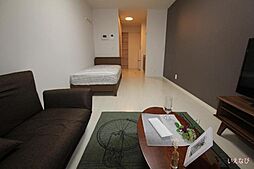 D-room船町 2階ワンルームのリビング/ダイニング