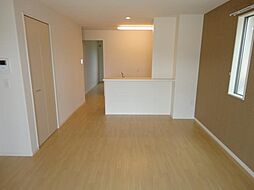 JR福塩線 万能倉駅 徒歩15分の賃貸アパート 1階2LDKのリビング/ダイニング