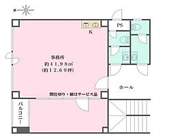 ビットビル21の間取図画像