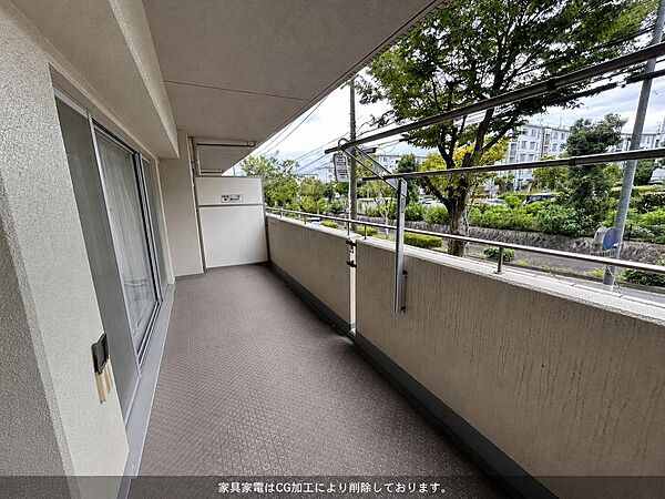 バルコニーを拡大表示