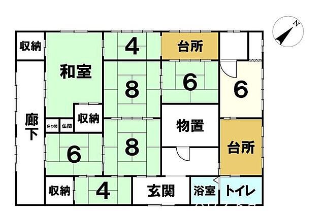 間取り 高岡市北島