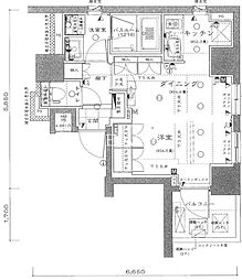 間取図画像 ワンルーム