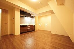 都営大江戸線 門前仲町駅 徒歩7分の賃貸マンション 7階2LDKのリビング/ダイニング