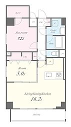 間取図画像 1SLDK