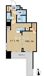 ファインアドレス新御徒町 1LDKの間取図画像