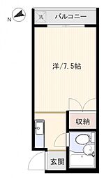 間取図画像 ワンルーム