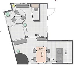 レグノ・プレミア高輪の間取図画像