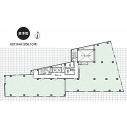 梅田パークビルの間取図画像