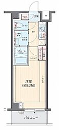 ロアール練馬豊島園 1Kの間取図画像